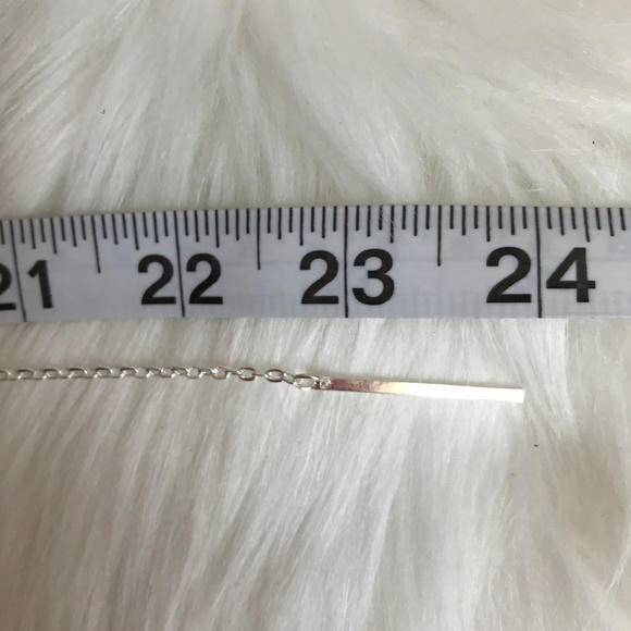 Ring Circle Hoop Bar adjustable necklace, NWT! - Picture 4 of 4